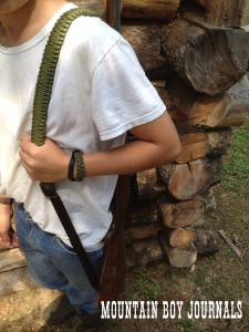 MountainBoyJournals.com Adjustable Paracord Gun Sling