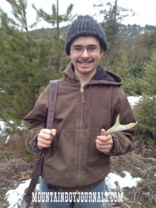 Mountain Boy Shed Hunting